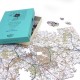 Landranger personalised postcode map jigsaw puzzle - 400 pieces