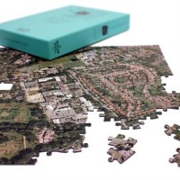 Aerial photo personalised jigsaw puzzle - 400 pieces