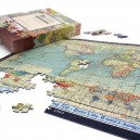 Personalised world map jigsaw puzzle