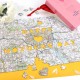 Personalised Mothers Day map jigsaw puzzle