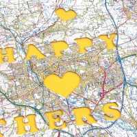 Personalised Mothers Day map jigsaw puzzle